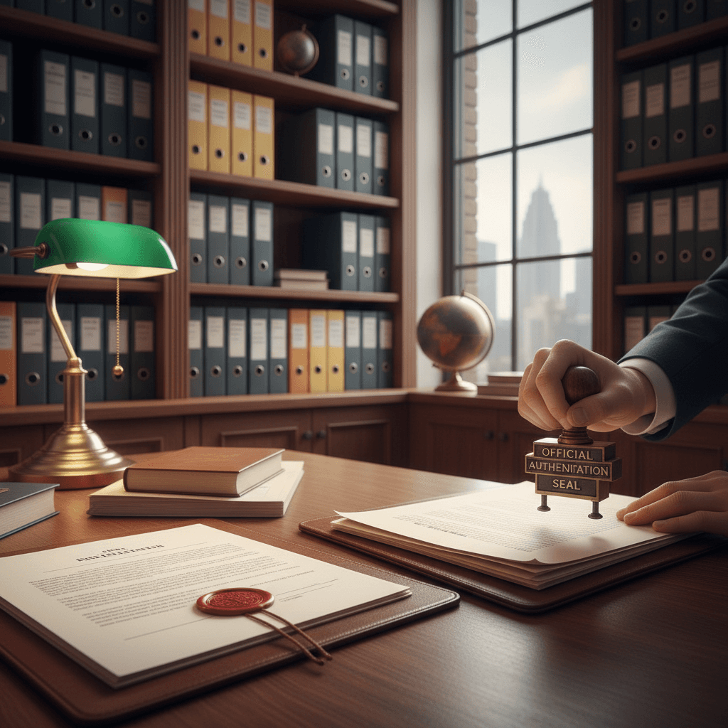 Document authentication office