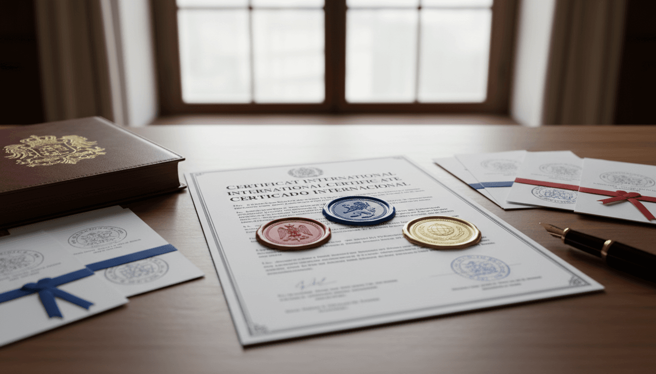 International document legalization
