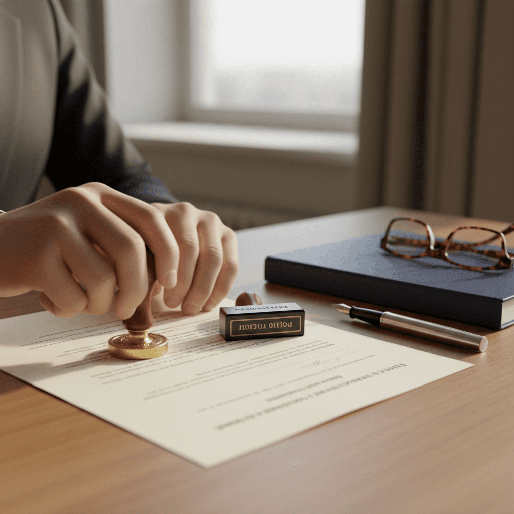 Next-day apostille processing